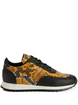 Кроссовки Giuseppe Zanotti Jimi Running With Inserts, оранжевый/черный i160018k26 | оранжевый