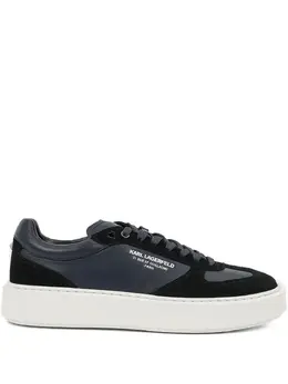 Karl Lagerfeld logo-print leather sneakers 31141386