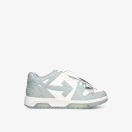 Кроссовки Out of office из кожи и переработанного полиэстера с вышитым логотипом Off-White C/O Virgil Abloh, голубой r04357942 | pale blue