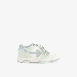Кроссовки кожаные Off-White C/O Virgil Abloh, серый r04385884 | grey mixed