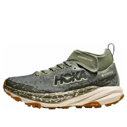 Кроссовки Hoka One One Speedgoat 6 Mid Gore-Tex 'Sea Moss Oat Milk', оливкого-зеленый 1155152-smlk | olive green