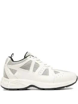 Officine Creative mesh-panel leather sneakers 29872337