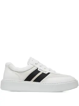 Bally leather stripe-detail sneakers 30413649