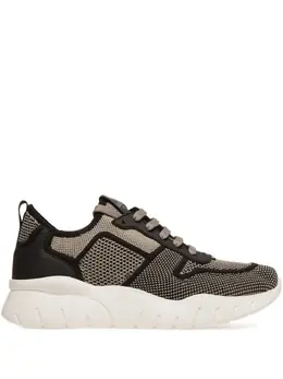 Bally ribbon-tab knit sneakers 30540105