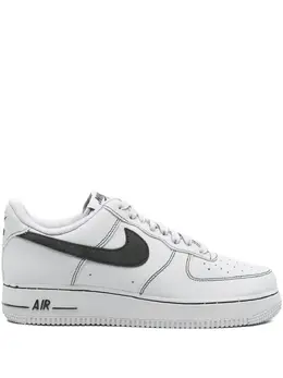 Nike sketched swoosh leather sneakers 31125212