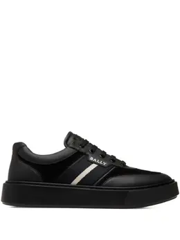 Bally side-stripe leather sneakers 30837842