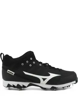 Mizuno Ambition 2 Metal Mid Top Baseball Cleats "Black/White" sneakers 31237906