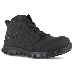 Кроссовки для работы Reebok Work Sublite с композитным носком, mid top, черный текстиль 5266947/64280 | black fabric