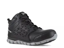Кроссовки рабочие с защитным носком мужские Reebok Work, Black 690774407497 | black