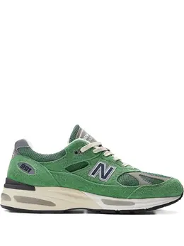 Кроссовки 991v2 Mineral Green New Balance, зеленый 29855978 | зеленый