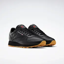 Кроссовки Reebok Classic "CLASSIC LEATHER", цвет Schwarz-Gum 3060335766 | schwarz-gum