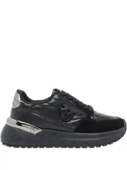Pinko metallic-panel chunky-sole sneakers 31370191