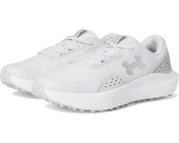 Кроссовки Under Armour Surge Golf Cleats, цвет Halo Gray/Halo Gray/Metallic Silver 9978373 | halo gray/halo gray/metallic silver