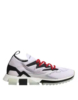 Dolce & Gabbana White SORRENTO Sport Stretch Sneakers Shoes - EU47/US14 mv7386-47