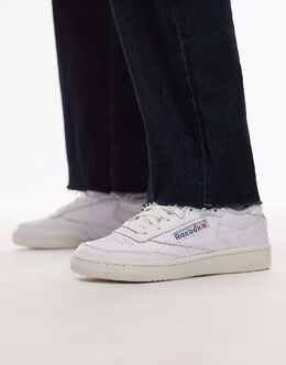 Кроссовки Reebok Club C 85 бежевого цвета 138682329 | cream