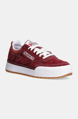 Замшевые кроссовки Reebok Classic Club C Megacourt, гранатовый 9byh-obd4jh_83x | granata