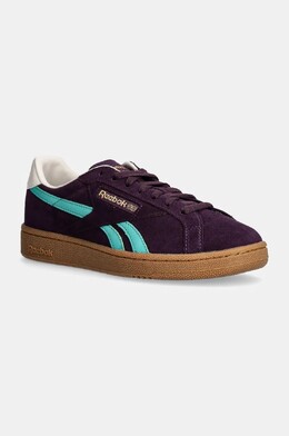 Замшевые кроссовки Reebok Classic Club C Grounds Uk, фиолетовый 9byh-obd41n_49x | violetto