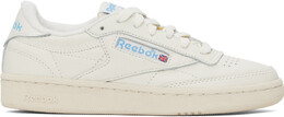 Кроссовки Off-White Club C 85 Vintage Reebok Classics, Chalk/Alabas/Skyblu 16772481 | chalk/alabas/skyblu