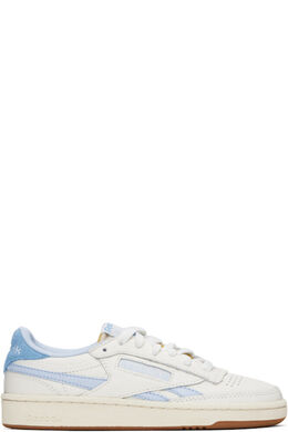 Кроссовки Club C Revenge Vintage в цвете Off-White & Blue Reebok Classics 16772401 | chalk/y2kblue/recoveryblue