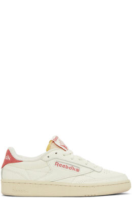 Кроссовки Off-White Club C 85 Vintage Reebok Classics 14455391 | chalk/papwht/astdus