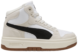 Кроссовки Puma Wmns Rebound Femme Mid Suede 'White Black Frosted Ivory', кремовый 402595 01 | cream
