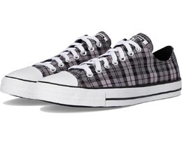 Кеды Converse Chuck Taylor All Star Plaid, цвет Black/Altitude Lilac/White 10010178 | black/altitude lilac/white
