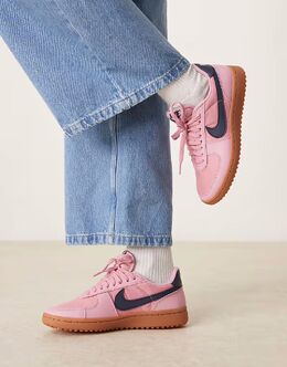 Кроссовки Nike Field General розового и тёмно-синего цветов 137319503 | pink