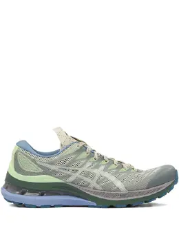 Asics textured lace-up mesh sneakers 31442012