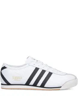 Итальянские кожаные кроссовки с тремя полосками 70-х годов Adidas, белый 31456773 | белый