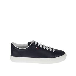 Кожаные кроссовки Monaco Moncler, синий 0018289403 | blue