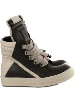 Rick Owens leather high-top sneakers 31280203