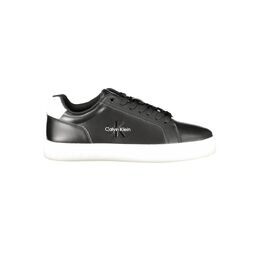 Черные кожаные мужские кроссовки Calvin Klein, черный 0018254428 | black