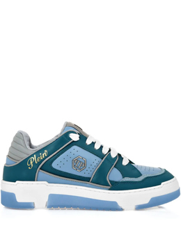 Philipp Plein кроссовки со вставками, синий paesusc0723ple010n | синий