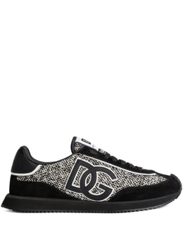 Dolce & Gabbana кроссовки с нашивкой-логотипом, черный cs2288ap452 | черный