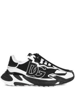 Dolce & Gabbana кроссовки с вышитым логотипом, черный cs2355ag382 | черный