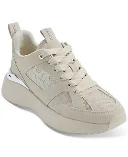 Женские кроссовки Zofi на шнуровке Dkny, белый 18516497 | soft white