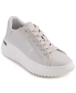 Женские кроссовки на платформе Larissa со шнуровкой Dkny, белый 20101895 | soft white