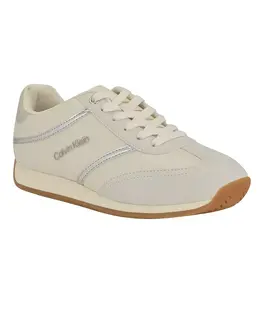 Женские кроссовки Avyenna Retro на шнуровке Calvin Klein, слоновая кость/кремовый 20461777 | ivory/silver