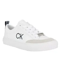 Женские повседневные кроссовки Lariss с круглым носком на шнуровке Calvin Klein, мультиколор 16356502 | white multi - manmade and suede