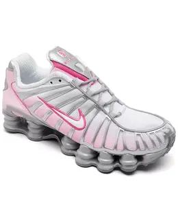 Женские повседневные кроссовки Shox TL от Finish Line Nike, розовый 18790414 | mid pinksicle