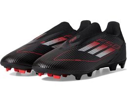 Кроссовки Adidas F50 League Laceless Firm Ground/Multi Ground Soccer Cleats, цвет Black/Iron Metallic/Lucid Red 9980673 | black/iron metallic/lucid red