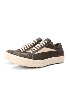 Кожаные кеды Concordians Vintage Rick Owens ru02e1897/lc0lvs