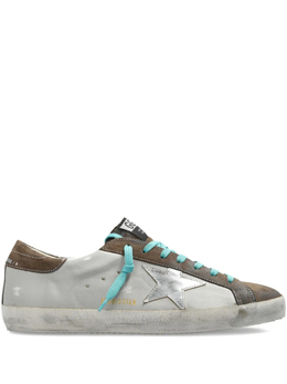 Golden Goose кеды Super-Star с эффектом потертости, белый gmf00101f007489 | белый