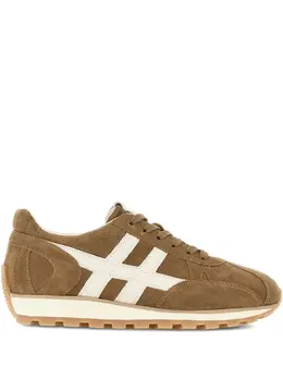 Hogan H-detail suede sneakers 29994126