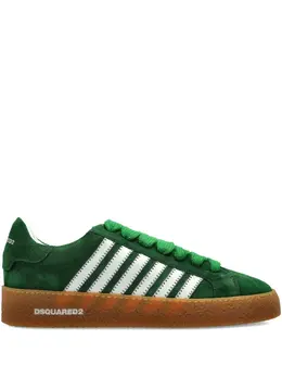 Кроссовки Boxer с полосками Dsquared2, зеленый 31187318 | зеленый