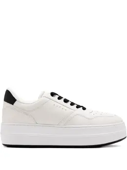 Hogan platform leather sneakers 31360050
