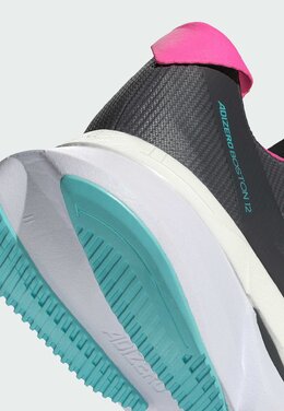 Кроссовки для бега ADIZERO BOSTON 12 Adidas Performance, черный ad541a28d-q13 | grey five crystal jade lucid pink