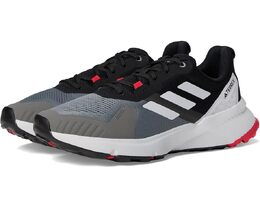 Кроссовки Adidas Outdoor Terrex Soulstride Trail Running Shoes, цвет Grey/Dash Grey/Pure Ruby 9953773 | grey/dash grey/pure ruby