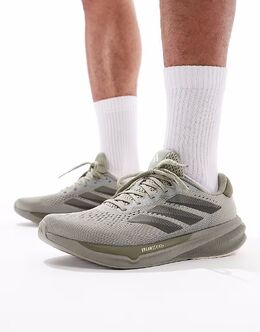 Кроссовки Adidas Running Supernova Stride 2 серого и тёмно-синего цветов 138324948 | grey