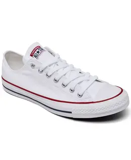 Мужские кроссовки Chuck Taylor Low Top от Finish Line Converse, белый 20406886 | optical white